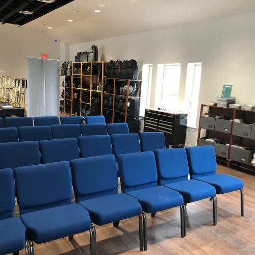 Audience seating