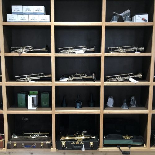 Trumpet display